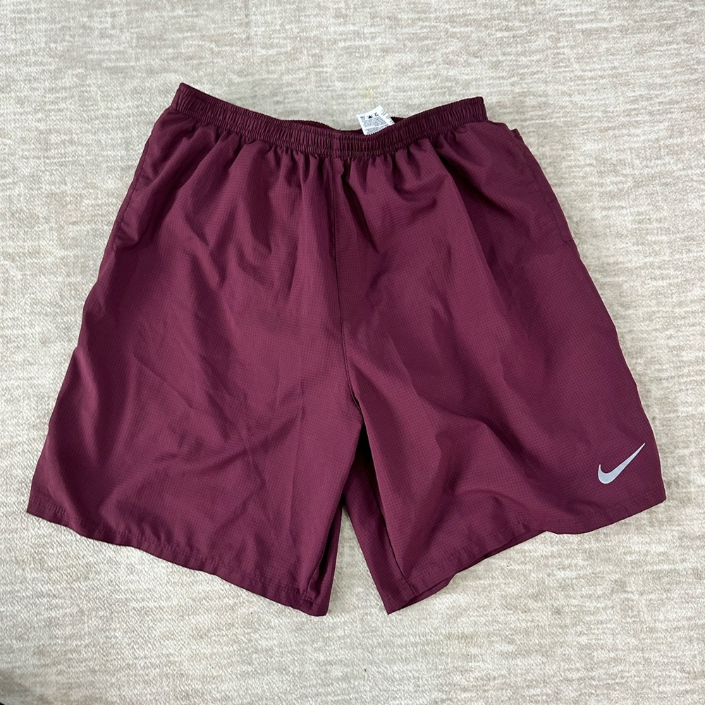 Men’s Nike Maroon Dri-Fit Maroon Running Shorts